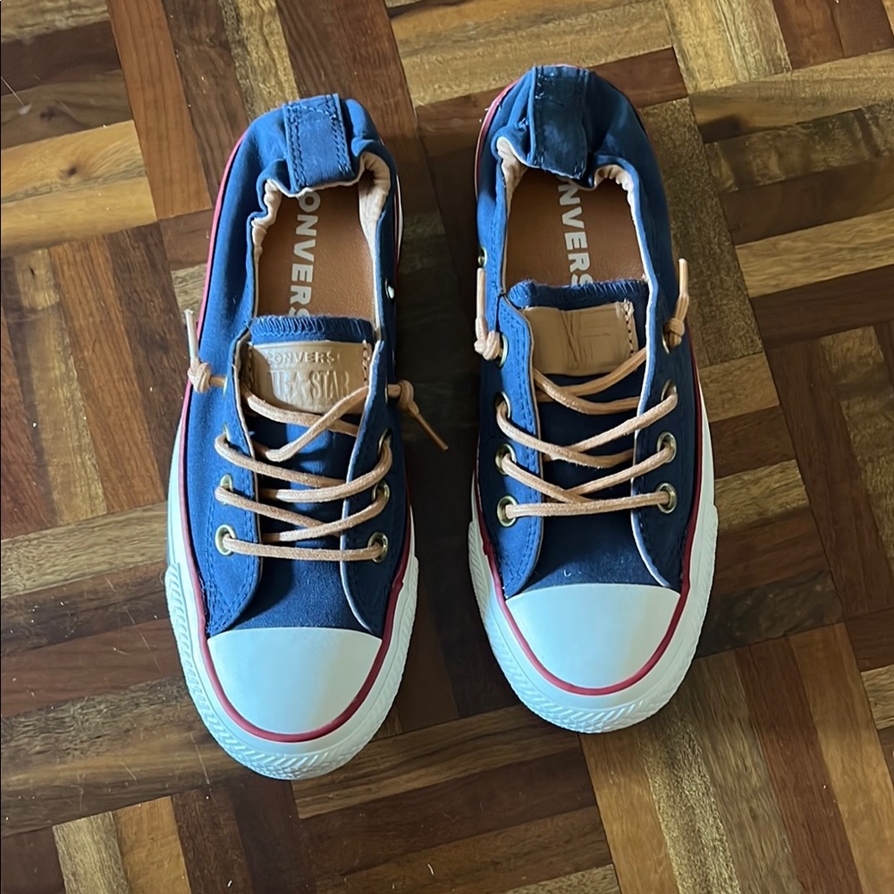 NWOT - Converse Women Navy Slip On Sneakers